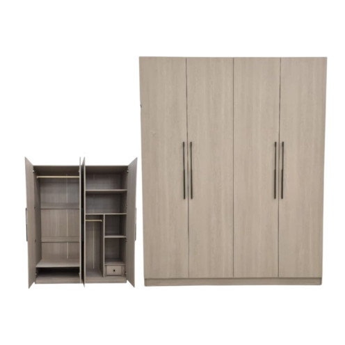 دولاب ملابس ٤ باب حديث بارتفاع 200سم بعدة اللوان