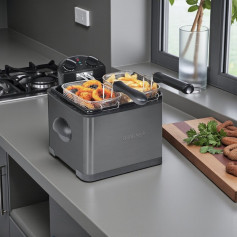 قلاية زيت كهربائية ريبون - لقلي أسرع 6 لتر