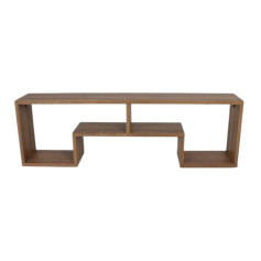 طاولة تلفزيون خشب حديث مقاس 160x30x50 سم بعدة اللوان 