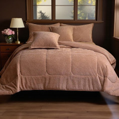 مفرش نفر مخمل محفور - ادسن - بعدة اللوان