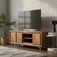 High-quality Indian natural wood TV/plasma stand, 180 cm, available in several colors