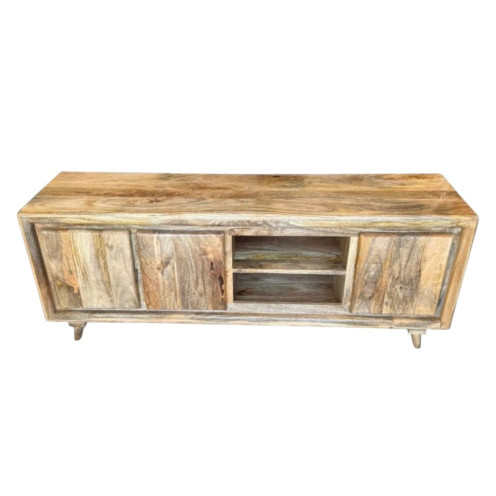 طاولة تلفزيون / بلازما خشب طبيعي هندي بجودة عالية 180 سم بعدة الوان