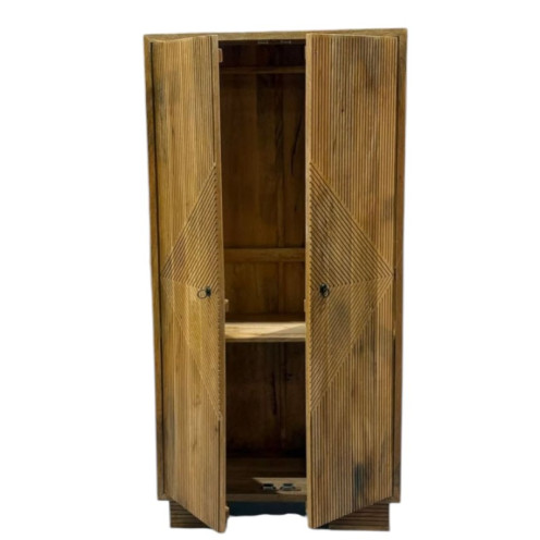 دولاب عدة استخدامات خشب طبيعي هندي ارتفاع 180سم عدة اللوان 