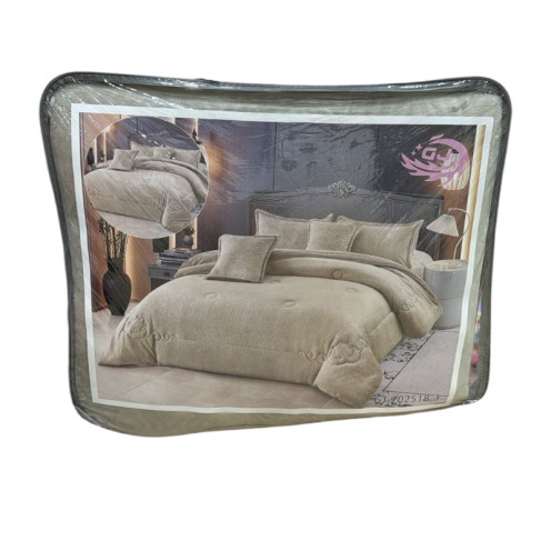 مفرش مخمل فرو عالي الجودة نفرين بعدة اللوان