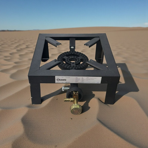 موقد عين غاز حديد عالي الجودة باللون الاسود