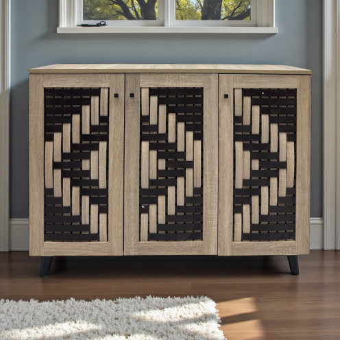 دولاب ، جزامة احذية 3 باب ماليزي حديث وانيق ارتفاع 119 سم بعدة اللوان