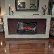 دفاية بديل رخام فاخرة عالية الجودة ديكور