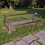 كرسي حديد عالية الجودة للجلسات الخارجية