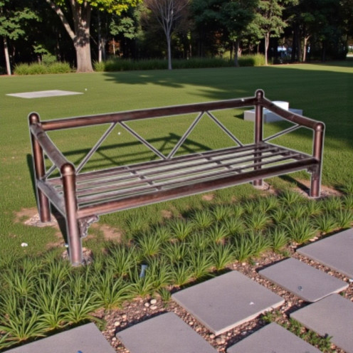 كرسي حديد عالية الجودة للجلسات الخارجية