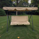 Modern outdoor swing for 2 people, perfect for family gatherings