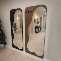 مرايا ديكور ارضية 170*70 سم مع استاند بعدة اللون 