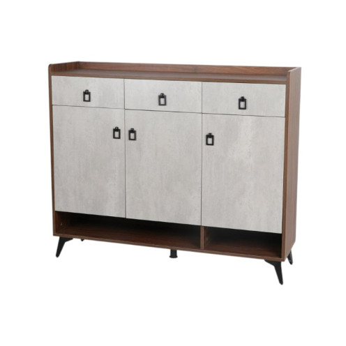 دولاب كوفي خشب فاخر 120×32×100- بـ6 ادراج برفوف