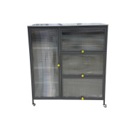 Modern and stylish multi-purpose wardrobe in various colors, 100*38*115