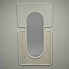 مرايا جدارية عصرية بتمصميم مميز 130*70سم