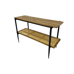 مدخل راتان  حديث وعصري مقاس 120 سم بعدة اللوان 