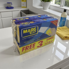 اسفنج مطبخ و للتنظيف موج عالية الجودة والامتصاص