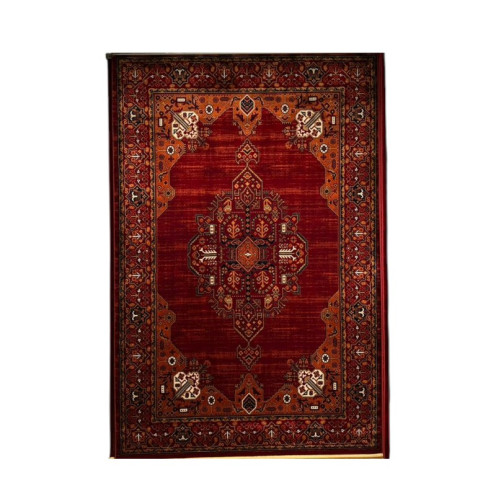 سجاد تركي فاخر و كلاسيك باللوان حمراء غامقة  بمقاس 3 * 2  متر 