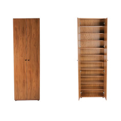 دولاب جزامة حديث 2 باب باللون البني 196سم