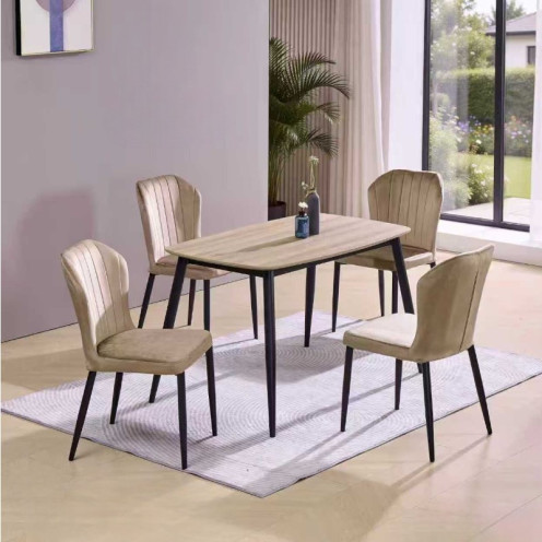 طاولة طعام لـ4 اشخاص عالية الجودة بعدة اللوان120سم