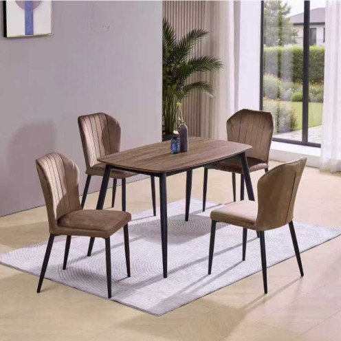 طاولة طعام لـ4 اشخاص عالية الجودة بعدة اللوان120سم