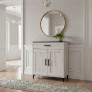Malaysian white shoe cabinet 80*95*40 cm
