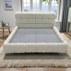 سرير نفرين بوكلية بجودة عالية بمقاس مترين في مترين بعدة اللوان حديث وعصري 