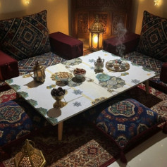 طاولة مفرد خشب رمضانية عالية الجودة بعدة اللوان حديثة 