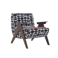 A luxurious single chair: a heritage touch with a modern spirit in several colors