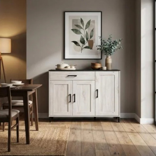 دولاب احذية جزامة ثلاث ابواب مع رف حديث وعصري 120سم