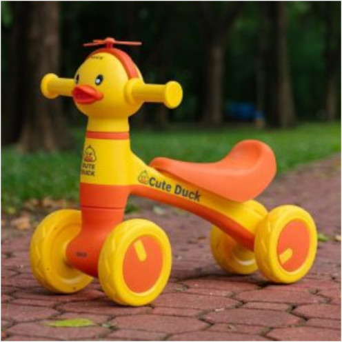 سكوترأطفال بتصميم طائر بعدة ألوان زاهية 