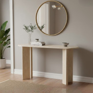 Elegant 140cm Wooden Entryway Console in Various Colors