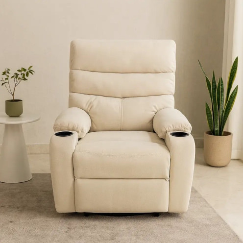 كرسي استرخاء هزاز - دوارمريح بتصميم عصري متعدد الألوان