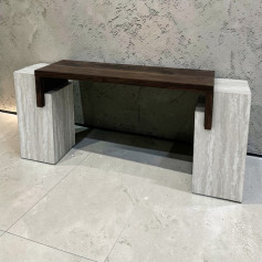 طاولة مدخل كونسول بتصميم عصري مقاس 175x40x80