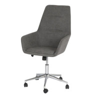 A modern and stylish swivel office chair in a variety of colors.