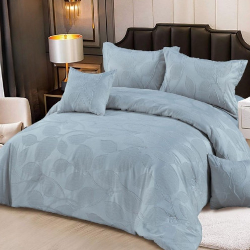 طقم مفرش سرير 6 قطعه عدة ألوان