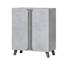 دولاب احذيه خشب ماليزي 2 باب 34-80-95 سم