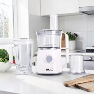 ATC 400W Multifunctional Food Processor: Blender, Chopper, Vegetable Slicer, Coffee Grinder, and 1.25L Bowl