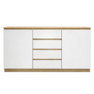 بوفية عصرية بتصميم أنيق مقاس 160*40*95 بعدة اللوان