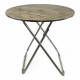 Folding table with glass top and sturdy metal frame 70*80 Folding table with glass top and sturdy metal frame 70*80