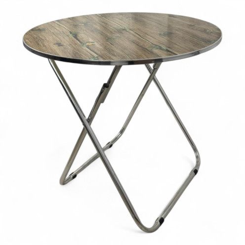Folding table with glass top and sturdy metal frame 70*80 Folding table with glass top and sturdy metal frame 70*80