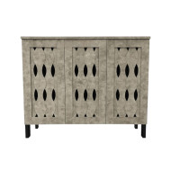 دولاب احذية ثلاث ابواب ماليزي بعدة الوان 