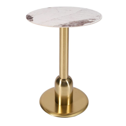 طاولة كافيه مودرن بسطح سيراميك بعد اللوان فاخر 