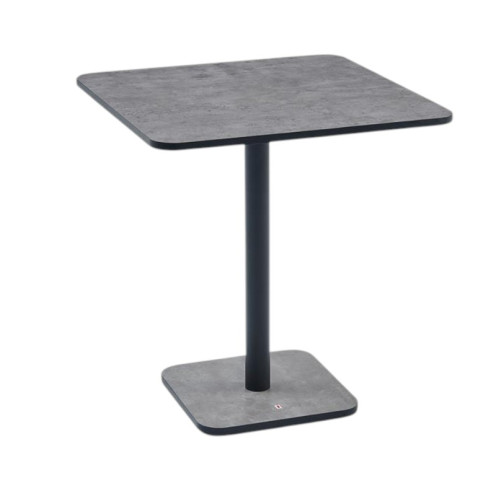 طاولة كافي خشب ميلامين مربعة 70 سم بعدة اللوان