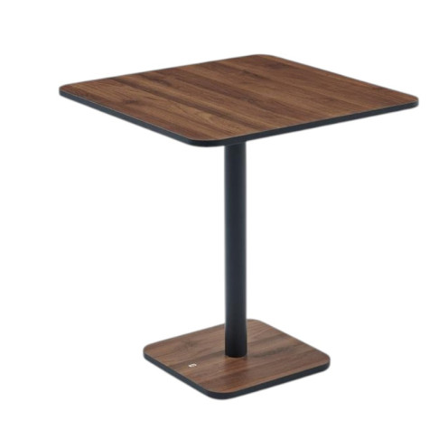 طاولة كافي خشب ميلامين مربعة 70 سم بعدة اللوان