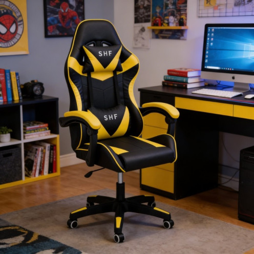 Black Gaming Chair in Multiple Colors – Stylish and High-Quality Design