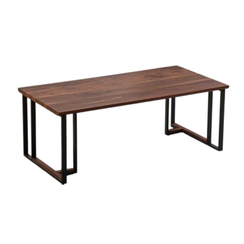 Rectangular single coffee table, wood, various colors, 120 cm