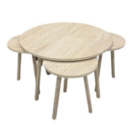 طقم طاولات كنب تركي دائري حديث وعصري بعدة الوان