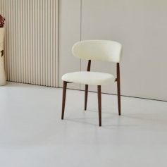 كرسي مفرد بوكلية بتصميم مميز وحديث بعدة اللوان 