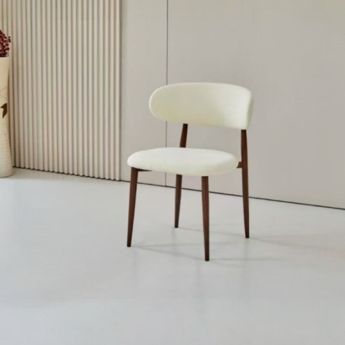 كرسي مفرد بوكلية بتصميم مميز وحديث بعدة اللوان 