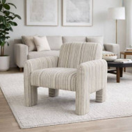 A luxurious, soft single chair in a variety of colors.